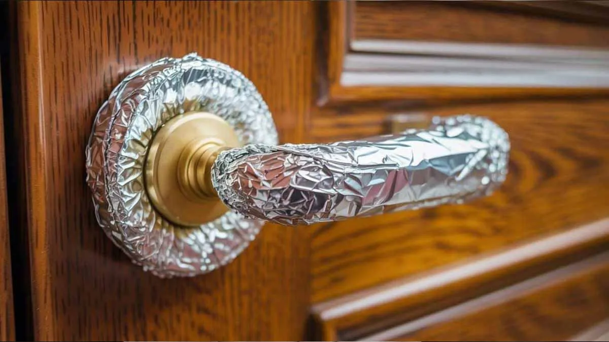 Aluminiumfolie am Türgriff: Eine unkonventionelle Sicherheitsidee